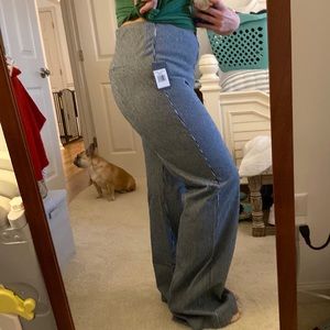 LYSSE Pin Striped woman’s trousers size XL